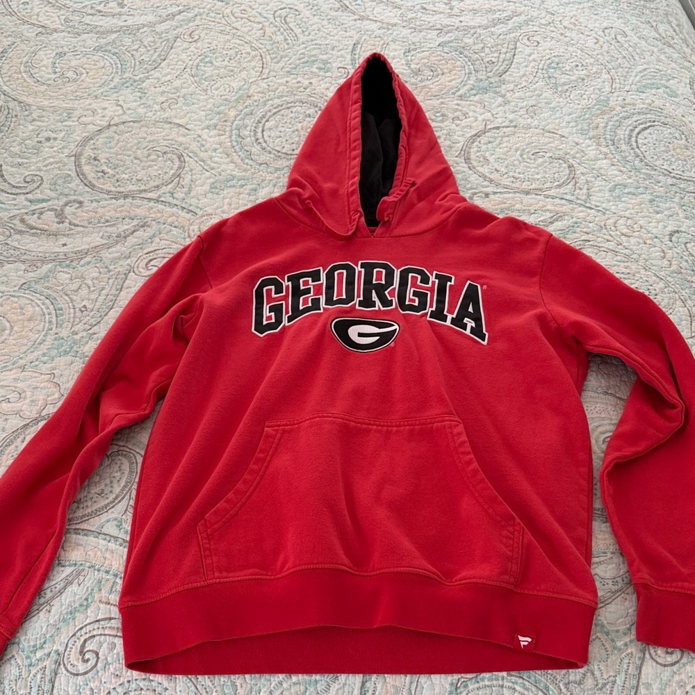 Fanatics Red Georgia Hoodie
